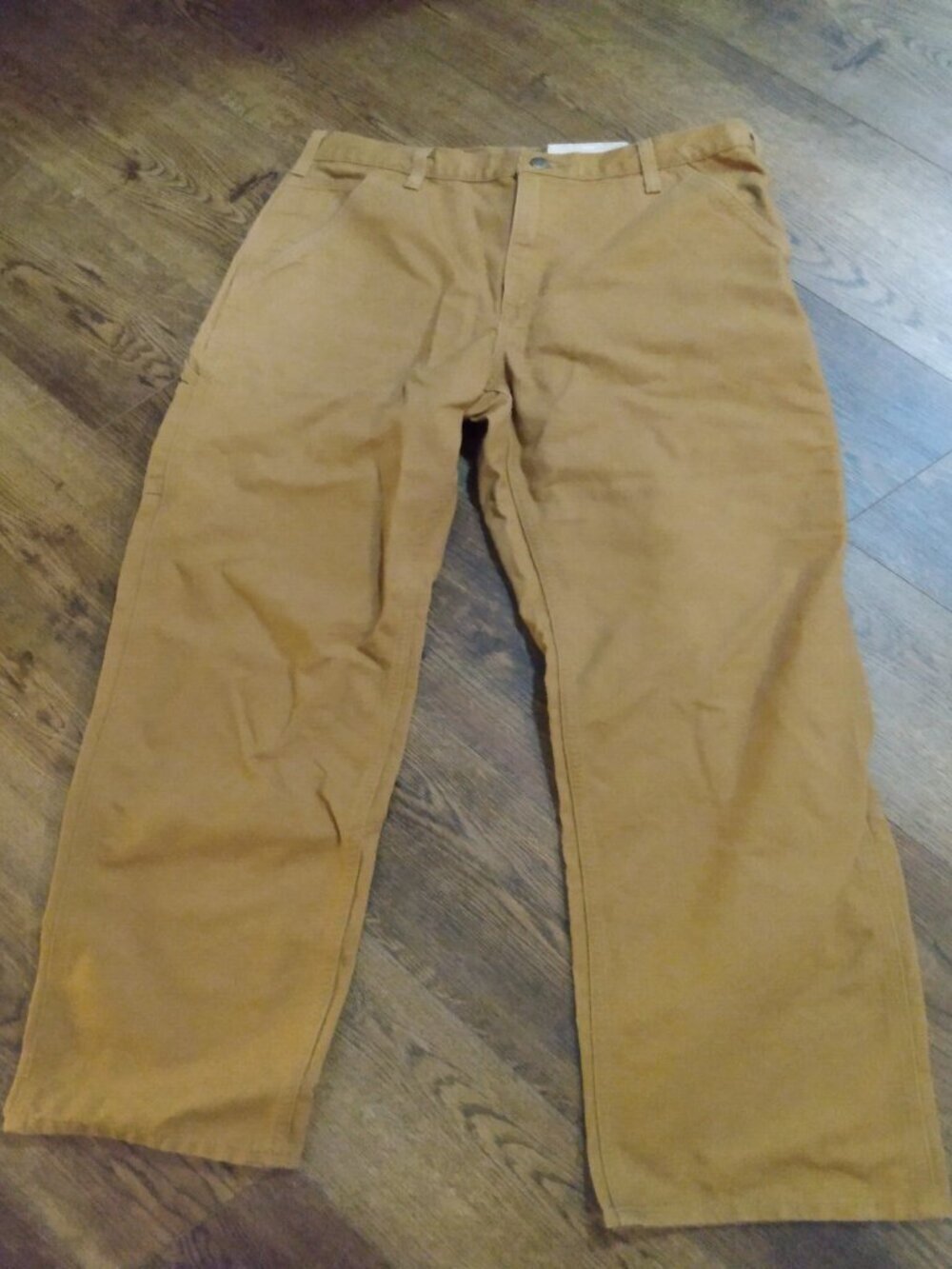 NWT Carhartt Washed Duck Work Dungaree Work Pants 32 X 34 Loose Original Fit